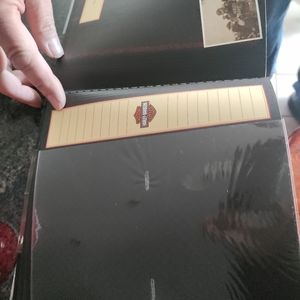Harley Davidson scrapbook photo album